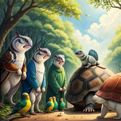  The Clever Tortoise -  A Nigerian Fable Explores the Power of Wisdom and Humility