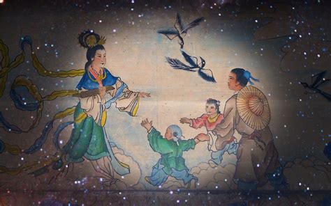  The Weaver Girl and the Cowherd! -  A Tale of Star-Crossed Lovers Woven into the Celestial Tapestry